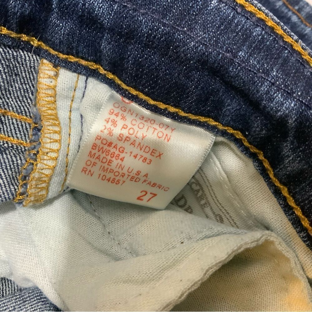 AG ADRIANO GOLDSCHMIED- Women’s Medium Wash Tomboy Crop Jean, Size 27 - Picture 8 of 8